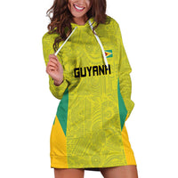 Golden Jaguars Football Custom Hoodie Dress Proud of Guyana - Wonder Print Shop