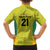 Golden Jaguars Football Custom Kid Hawaiian Shirt Proud of Guyana - Wonder Print Shop