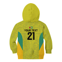 Golden Jaguars Football Custom Kid Hoodie Proud of Guyana - Wonder Print Shop