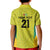 Golden Jaguars Football Custom Kid Polo Shirt Proud of Guyana - Wonder Print Shop