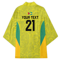 Golden Jaguars Football Custom Kimono Proud of Guyana - Wonder Print Shop