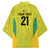 Golden Jaguars Football Custom Kimono Proud of Guyana - Wonder Print Shop