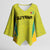 Golden Jaguars Football Custom Kimono Sleeve Blouse Proud of Guyana - Wonder Print Shop