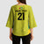 Golden Jaguars Football Custom Kimono Sleeve Blouse Proud of Guyana - Wonder Print Shop