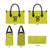 Golden Jaguars Football Custom Leather Bag Proud of Guyana - Wonder Print Shop