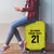 Golden Jaguars Football Custom Luggage Cover Proud of Guyana - Wonder Print Shop