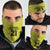 Golden Jaguars Football Custom Neck Gaiter Proud of Guyana - Wonder Print Shop