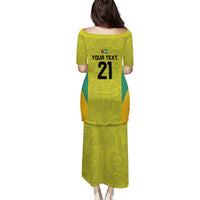 Golden Jaguars Football Custom Puletasi Proud of Guyana - Wonder Print Shop