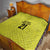 Golden Jaguars Football Custom Quilt Proud of Guyana - Wonder Print Shop