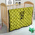 Golden Jaguars Football Custom Quilt Proud of Guyana - Wonder Print Shop