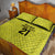 Golden Jaguars Football Custom Quilt Bed Set Proud of Guyana - Wonder Print Shop