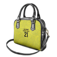 Golden Jaguars Football Custom Shoulder Handbag Proud of Guyana - Wonder Print Shop