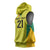 Golden Jaguars Football Custom Sleeveless Hoodie Proud of Guyana - Wonder Print Shop