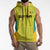 Golden Jaguars Football Custom Sleeveless Zip Hoodie Proud of Guyana - Wonder Print Shop