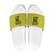 Golden Jaguars Football Custom Slide Sandals Proud of Guyana - Wonder Print Shop