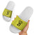 Golden Jaguars Football Custom Slide Sandals Proud of Guyana - Wonder Print Shop