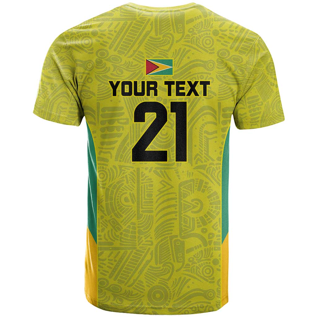 Golden Jaguars Football Custom T Shirt Proud of Guyana - Wonder Print Shop