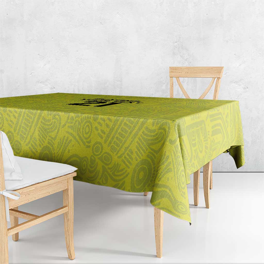 Golden Jaguars Football Custom Tablecloth Proud of Guyana - Wonder Print Shop