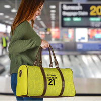 Golden Jaguars Football Custom Travel Bag Proud of Guyana - Wonder Print Shop