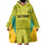 Golden Jaguars Football Custom Wearable Blanket Hoodie Proud of Guyana - Wonder Print Shop