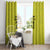 Golden Jaguars Football Custom Window Curtain Proud of Guyana - Wonder Print Shop