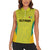 Golden Jaguars Football Custom Women Sleeveless Polo Shirt Proud of Guyana - Wonder Print Shop