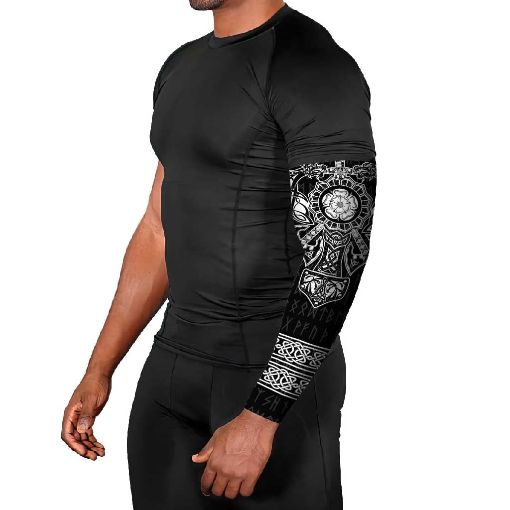 Vikings from Yorkshire Arm Sleeves Black Spirit of Jorvik - Wonder Print Shop