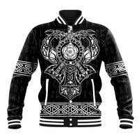 Vikings from Yorkshire Baseball Jacket Black Spirit of Jorvik - Wonder Print Shop