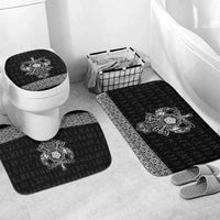 Vikings from Yorkshire Bathroom Set Black Spirit of Jorvik - Wonder Print Shop