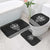 Vikings from Yorkshire Bathroom Set Black Spirit of Jorvik - Wonder Print Shop