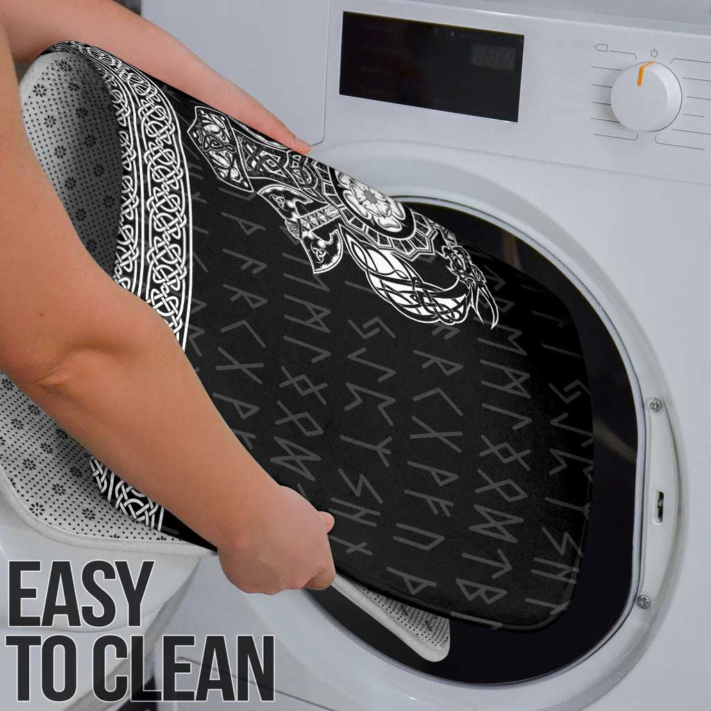 Vikings from Yorkshire Bathroom Set Black Spirit of Jorvik - Wonder Print Shop