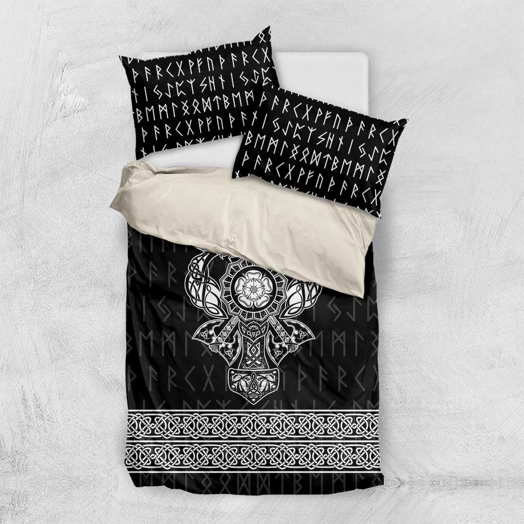 Vikings from Yorkshire Bedding Set Black Spirit of Jorvik - Wonder Print Shop