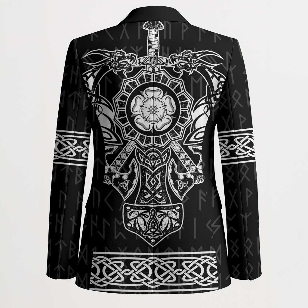 Vikings from Yorkshire Blazer Black Spirit of Jorvik - Wonder Print Shop