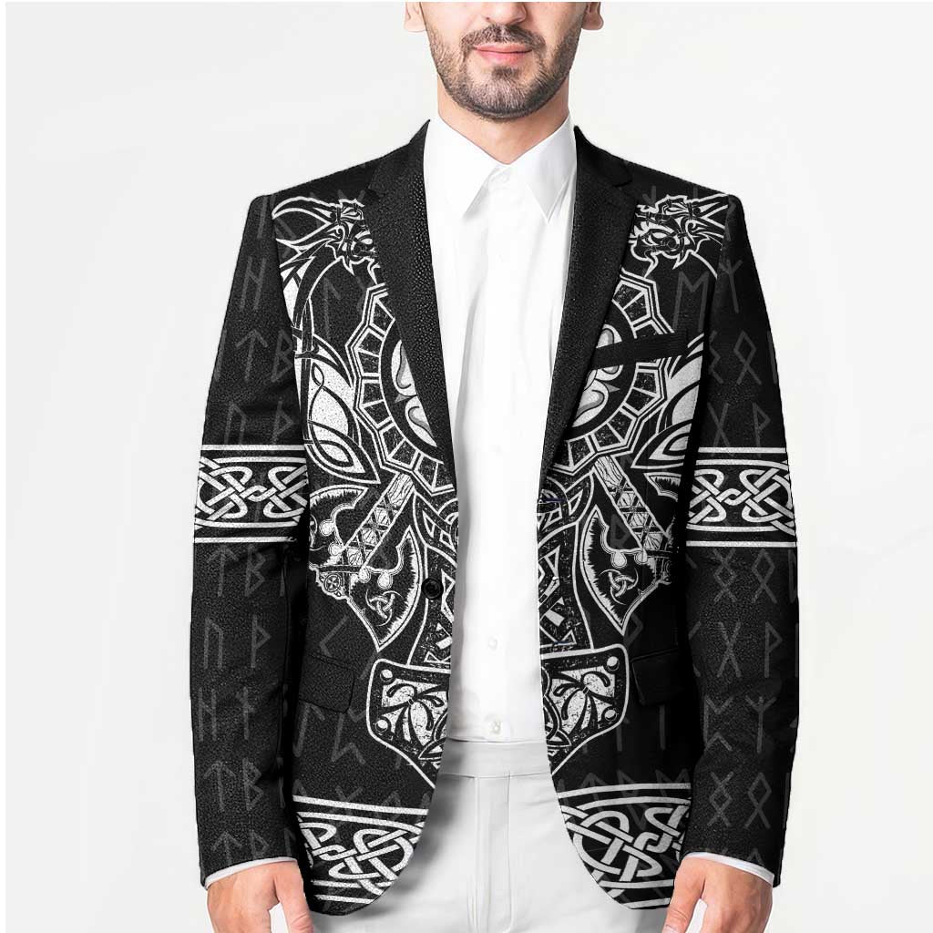 Vikings from Yorkshire Blazer Black Spirit of Jorvik - Wonder Print Shop