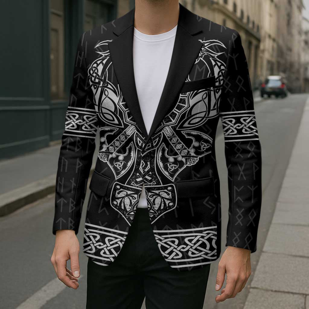 Vikings from Yorkshire Blazer Black Spirit of Jorvik - Wonder Print Shop