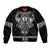 Vikings from Yorkshire Bomber Jacket Black Spirit of Jorvik - Wonder Print Shop