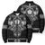 Vikings from Yorkshire Bomber Puffer Jacket Black Spirit of Jorvik - Wonder Print Shop
