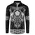 Vikings from Yorkshire Button Sweatshirt Black Spirit of Jorvik - Wonder Print Shop