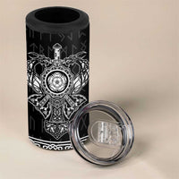 Vikings from Yorkshire 4 in 1 Can Cooler Tumbler Black Spirit of Jorvik - Wonder Print Shop
