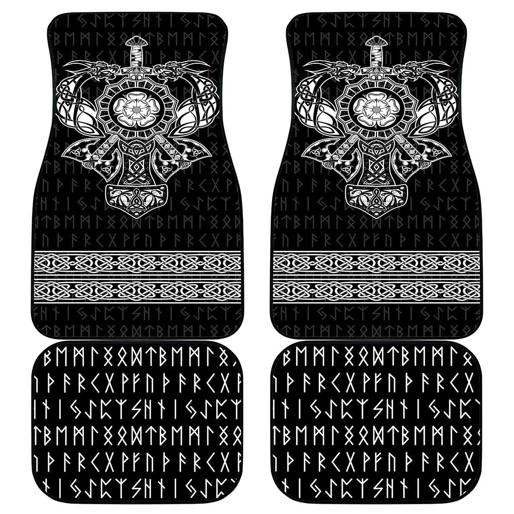 Vikings from Yorkshire Car Mats Black Spirit of Jorvik - Wonder Print Shop