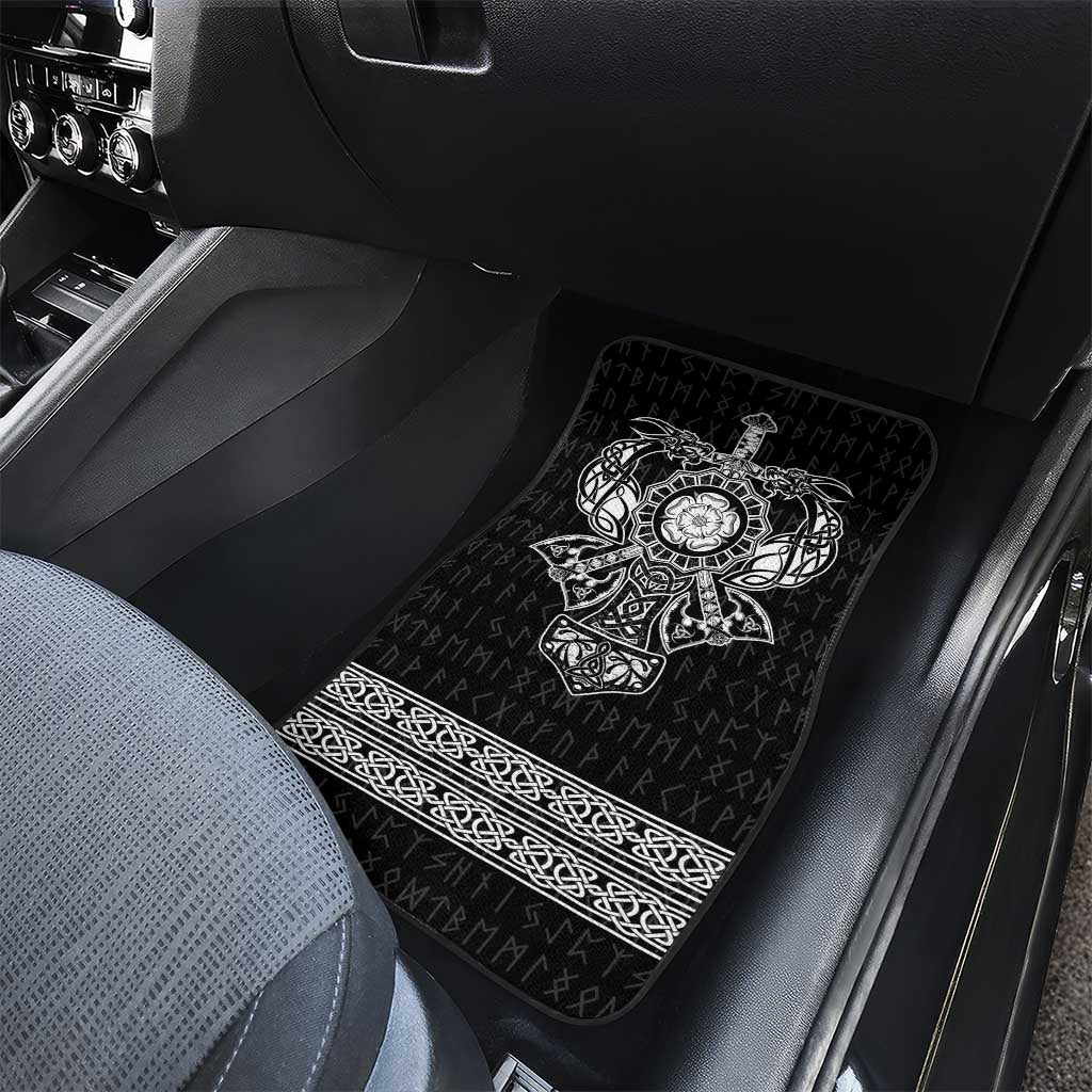Vikings from Yorkshire Car Mats Black Spirit of Jorvik - Wonder Print Shop