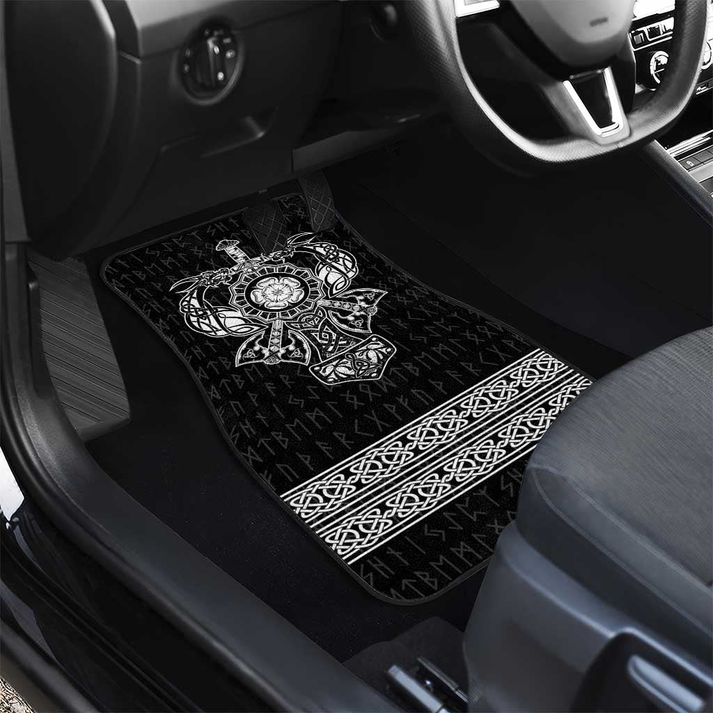 Vikings from Yorkshire Car Mats Black Spirit of Jorvik - Wonder Print Shop