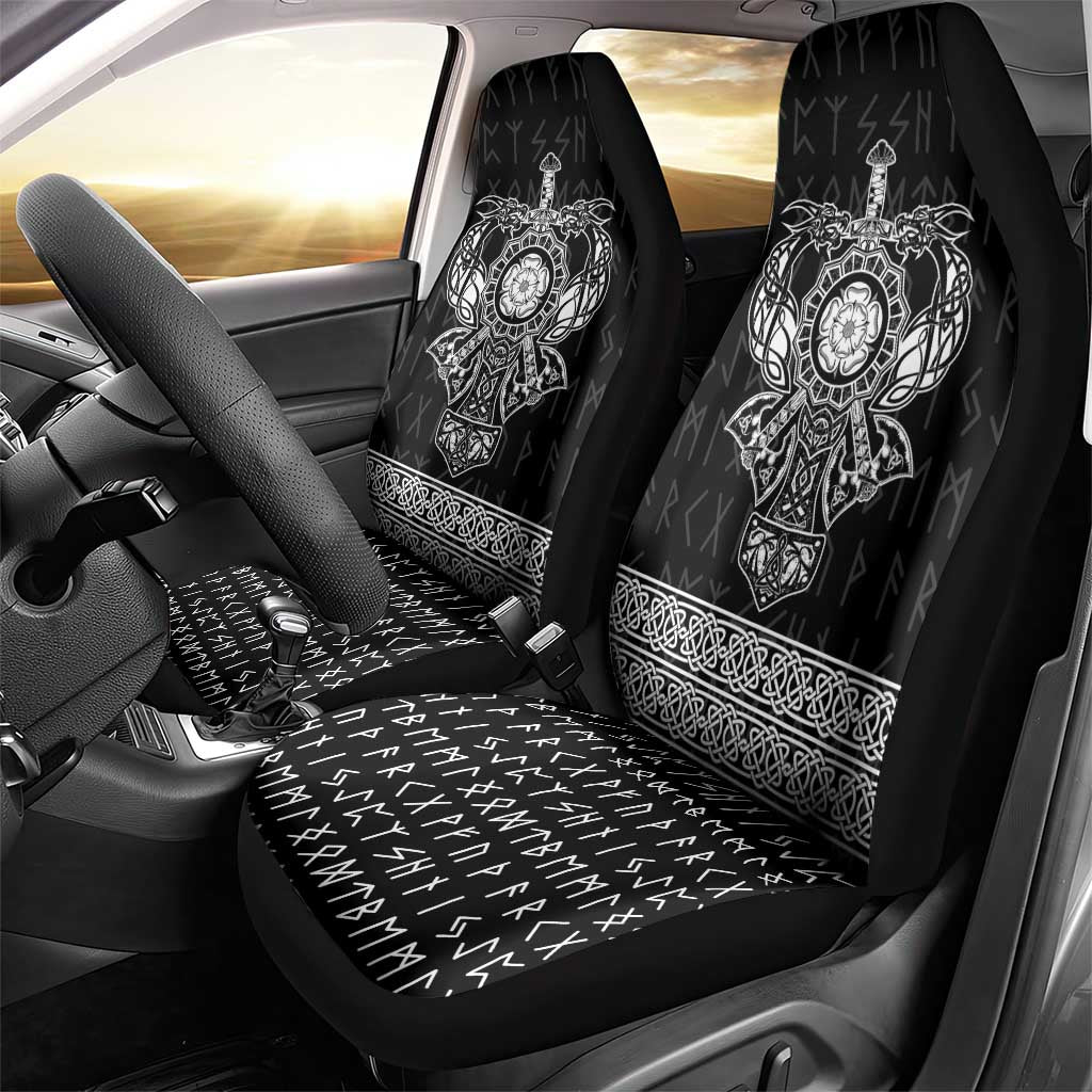Vikings from Yorkshire Car Seat Cover Black Spirit of Jorvik - Wonder Print Shop