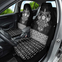Vikings from Yorkshire Car Seat Cover Black Spirit of Jorvik - Wonder Print Shop