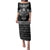 Vikings from Yorkshire Family Matching Puletasi and Hawaiian Shirt Black Spirit of Jorvik - Wonder Print Shop