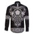 Vikings from Yorkshire Family Matching Summer Maxi Dress and Hawaiian Shirt Black Spirit of Jorvik - Wonder Print Shop