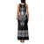 Vikings from Yorkshire Family Matching Tank Maxi Dress and Hawaiian Shirt Black Spirit of Jorvik - Wonder Print Shop