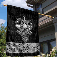 Vikings from Yorkshire Garden Flag Black Spirit of Jorvik - Wonder Print Shop