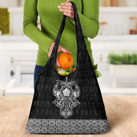 Vikings from Yorkshire Grocery Bag Black Spirit of Jorvik - Wonder Print Shop