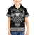 Vikings from Yorkshire Hawaiian Shirt Black Spirit of Jorvik - Wonder Print Shop